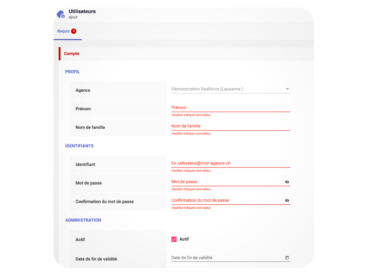 Lead interface (5)